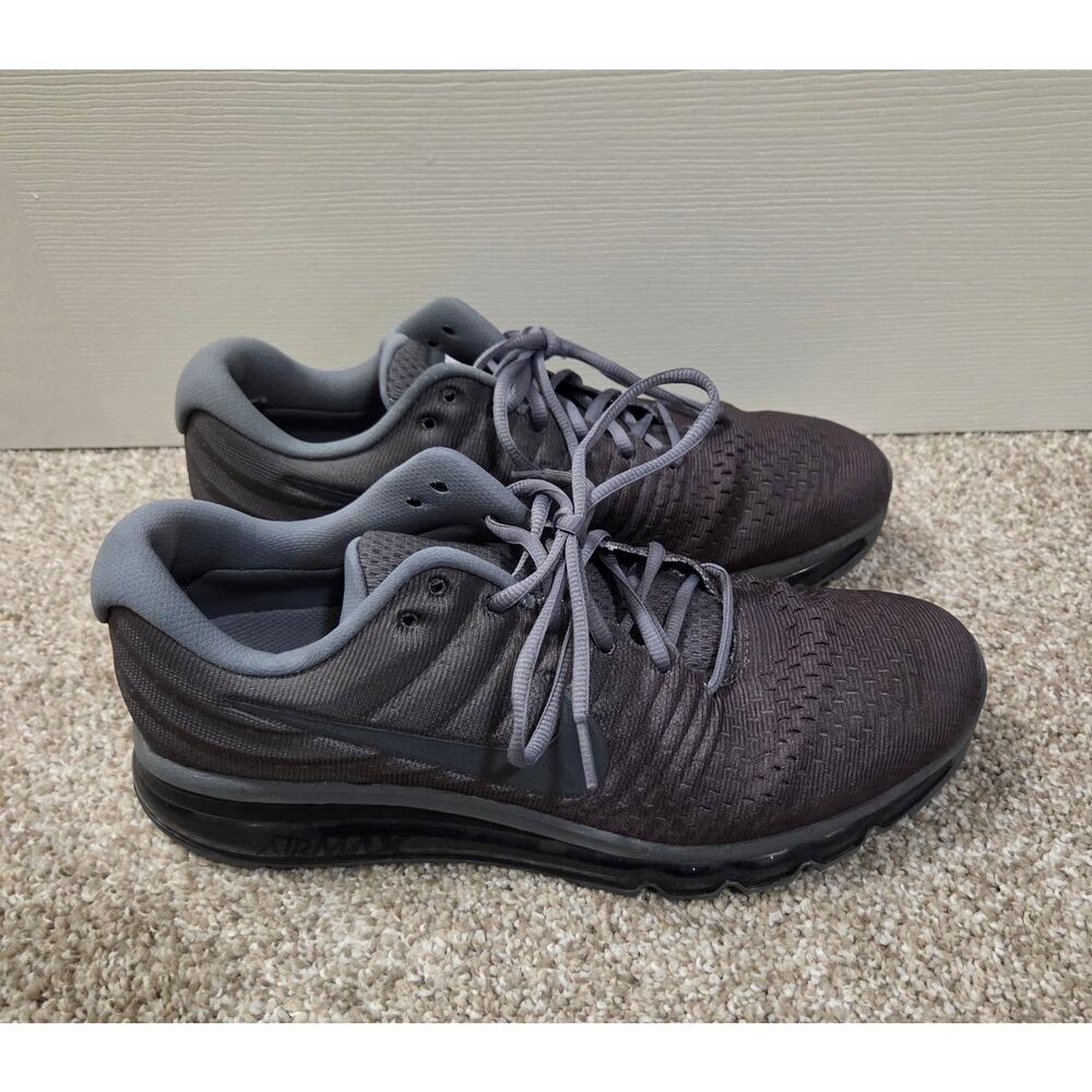 Nike Air Max 2017 Cool Grey Anthracite Black 849559-008 Mens 11 Running Sneakers